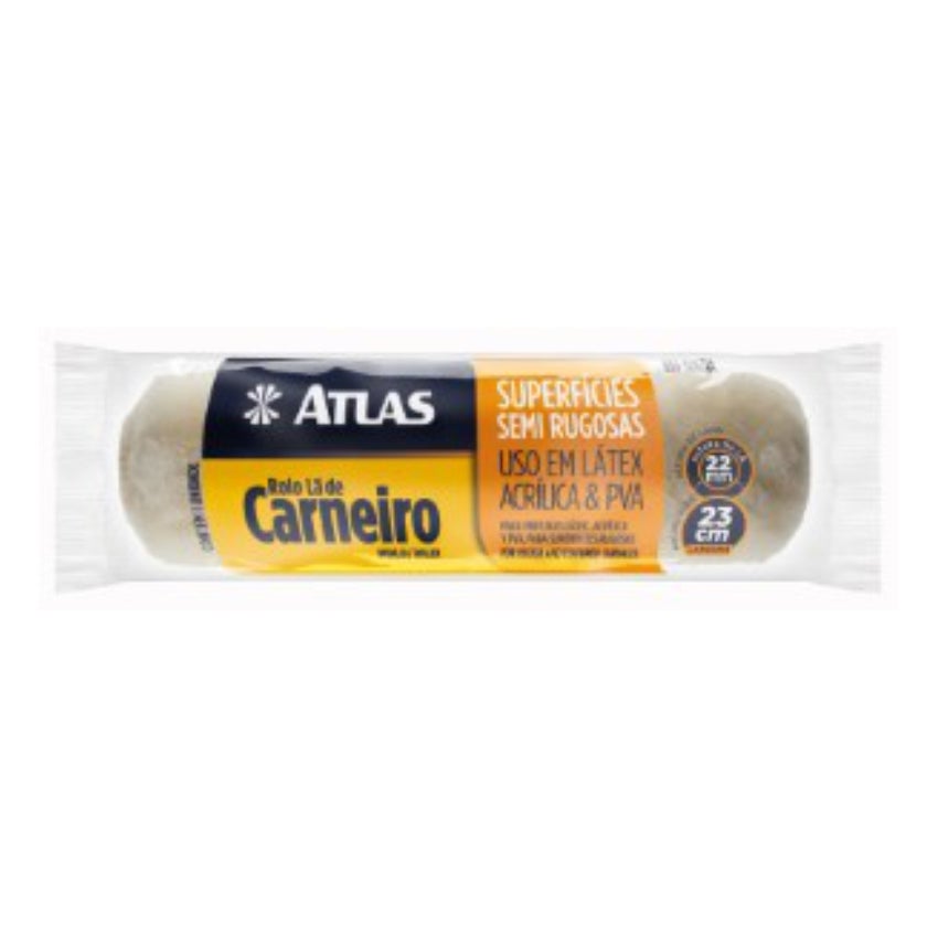 ROLO LA S/CB 23CM CARNEIRO ATLAS #I