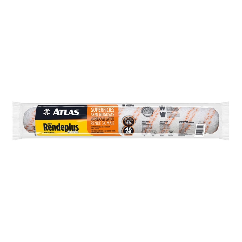 ROLO LA S/CB 46CM SINT MICROFIBRA RENDEPLUS ATLAS