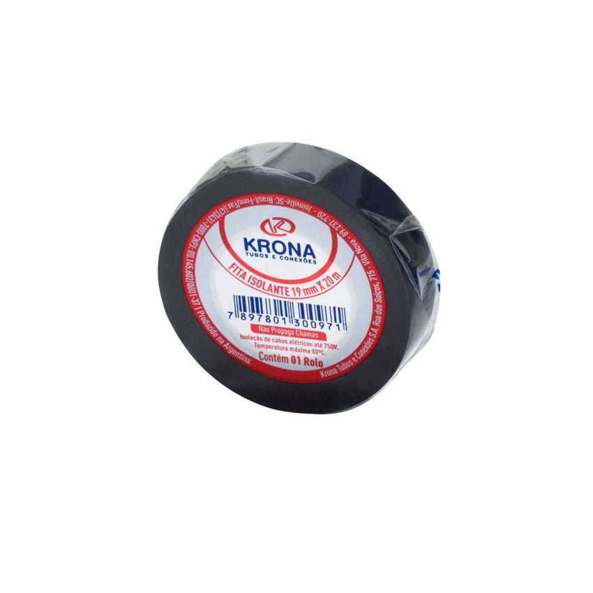 FITA ISOLANTE 10MTX19MM PTA ANTICHAMA KRN