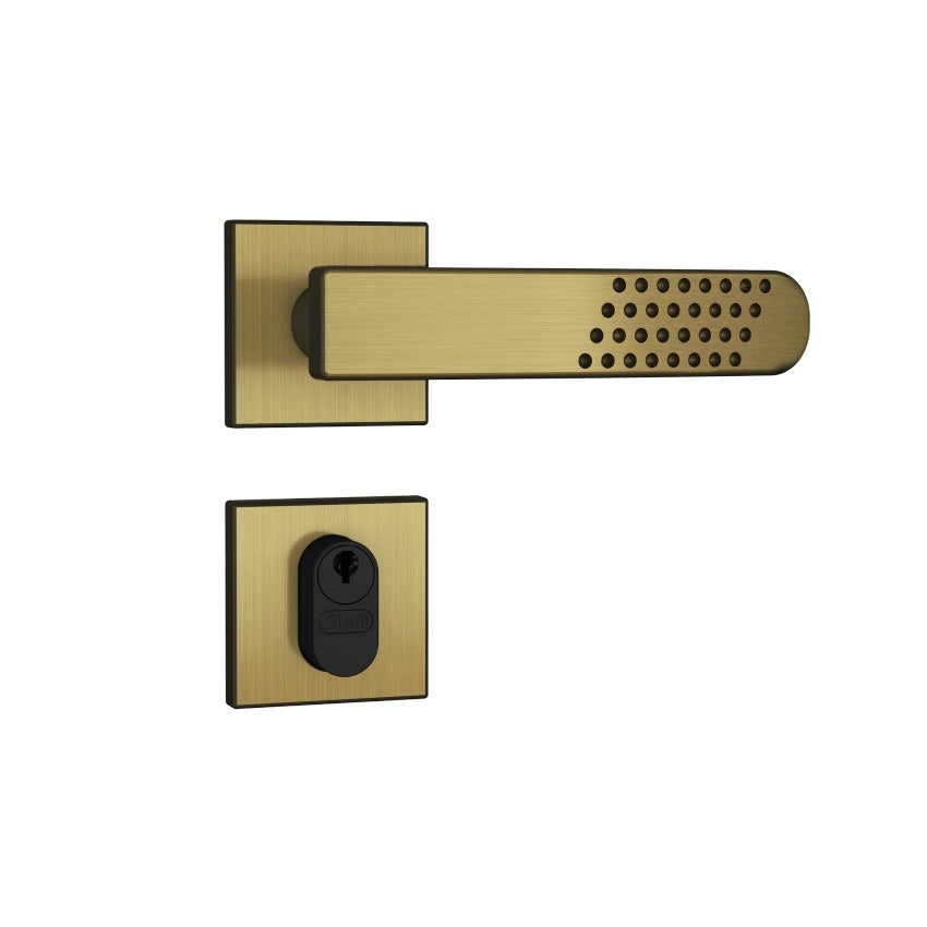 FECHADURA EXT ALAV ROSET QUAD OXID 803/21 STAM