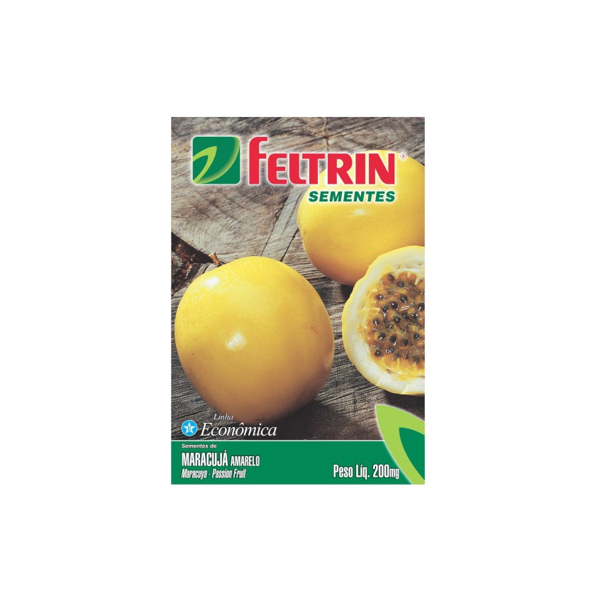 SEMENTE MARACUJA AMARELO FELTRIN