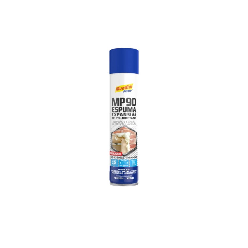 ESPUMA EXPANSIVA PU 280G 430ML MUNDIAL