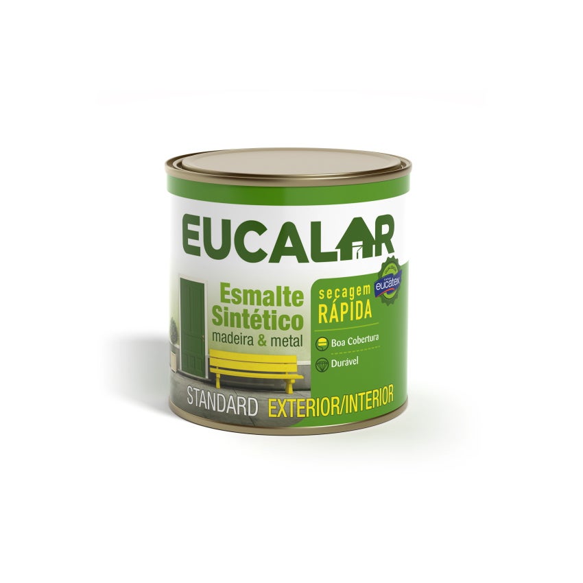 ESMALTE 3,6L BRILHANTE EUCALAR PTO EUCATEX