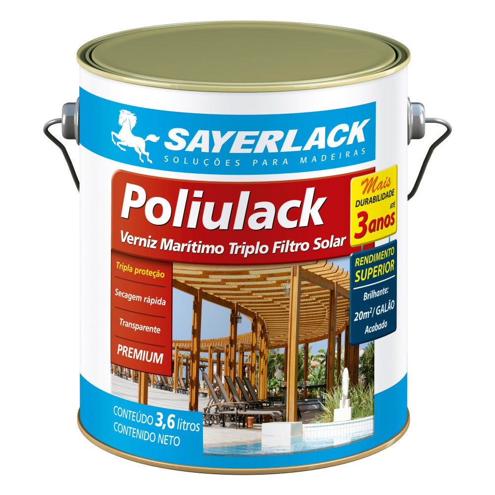 VERNIZ MARITIMO 3.6L BRILHANTE SAYERLACK