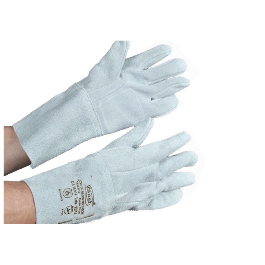 LUVA RASPA CANO LONGO 20CM CA 16074 ZANEL