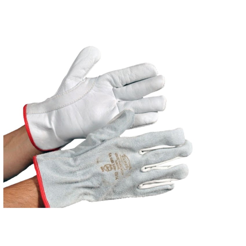 LUVA RASPA VAQUETA PETROLEIRA MISTA CA 16072 ZANEL