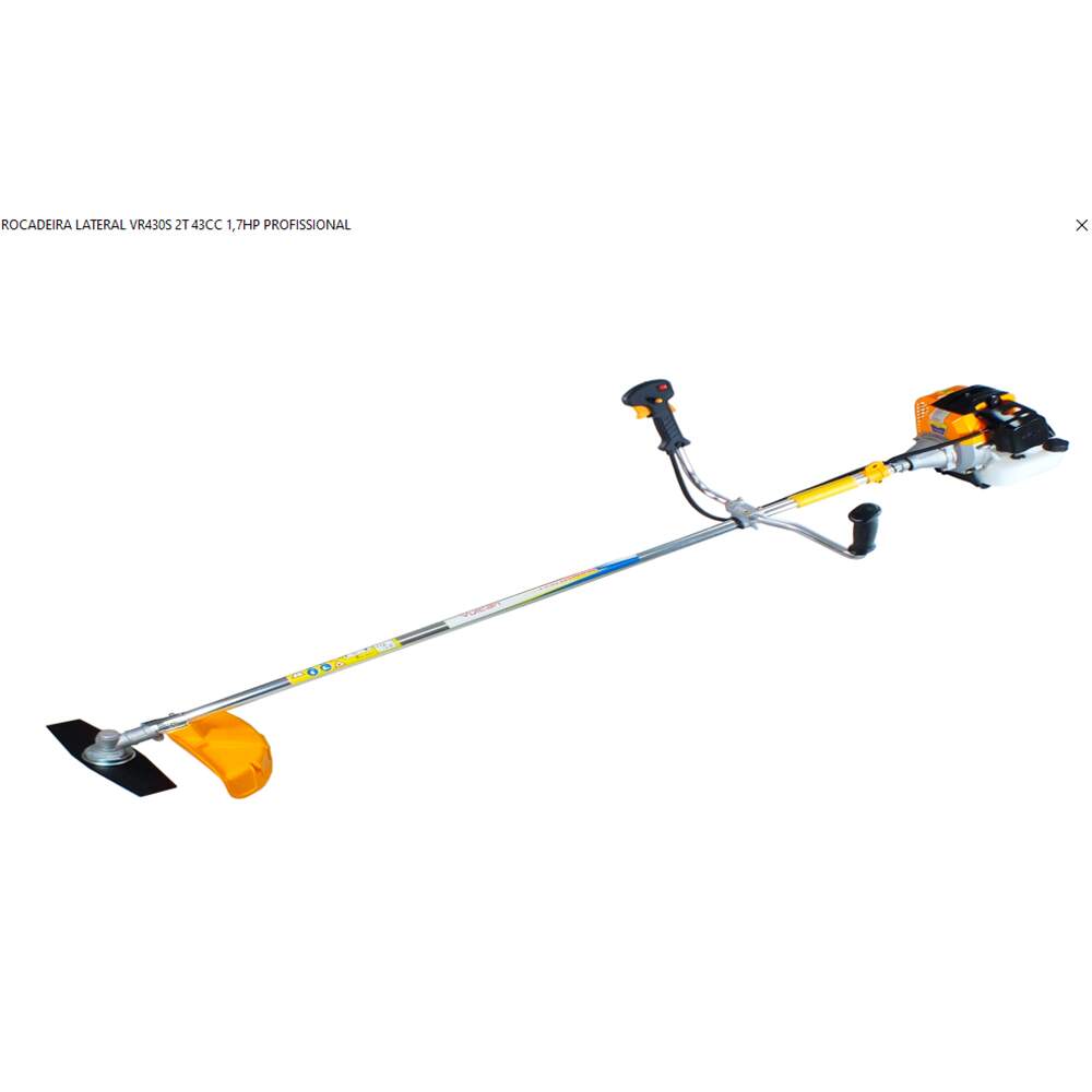 ROCADEIRA GASOLINA VR430S PROF 43CC 1.7HP VULCAN