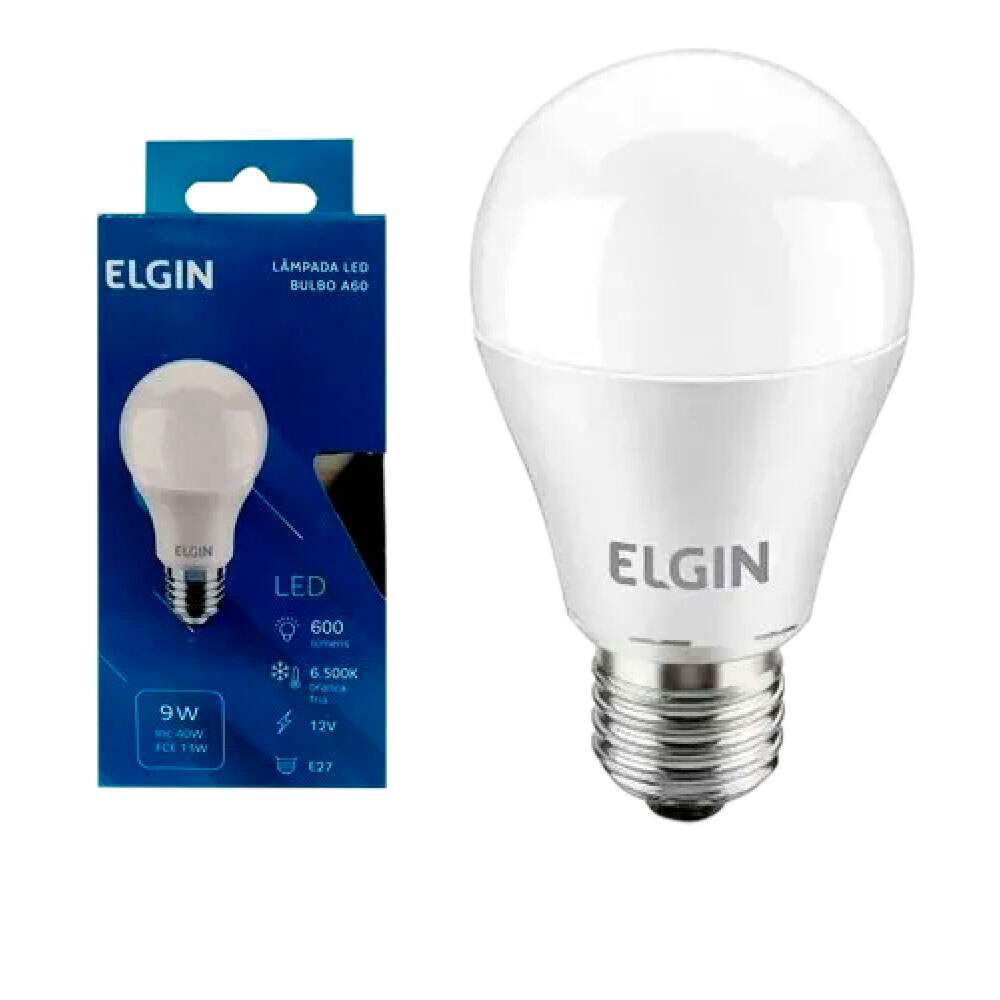 LAMPADA LED 09.0W 6500K ELGIN