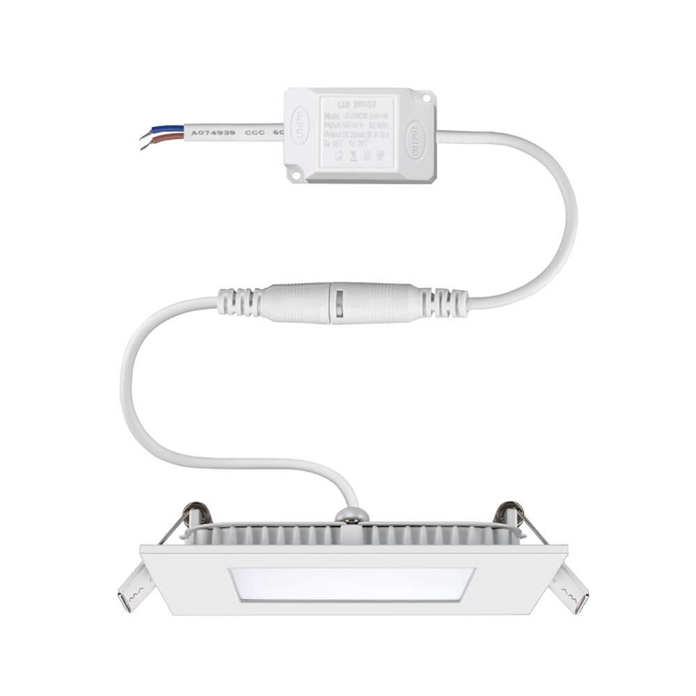 PAINEL LED EMBUTIR 06W 12CM 2700K ELGIN