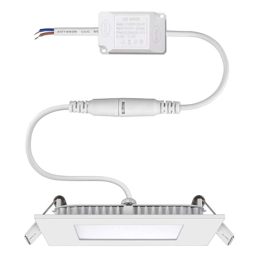 PAINEL LED EMBUTIR 12W 17CM 6500K ELGIN