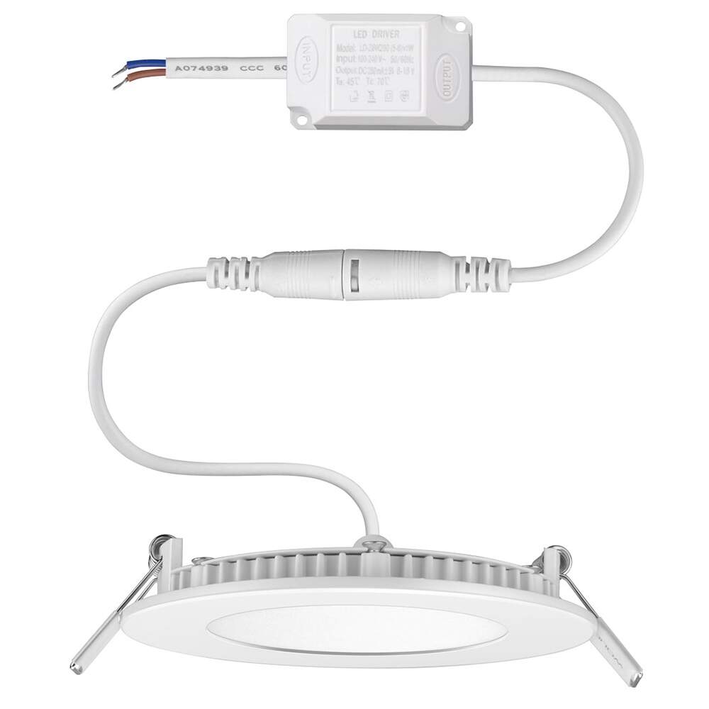 PAINEL LED EMBUTIR REDONDO 18W 22CM 6500K ELGIN