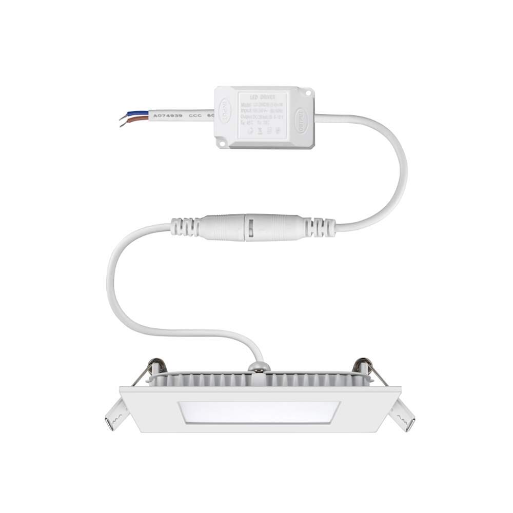 PAINEL LED EMBUTIR 18W 22CM 2700K ELGIN