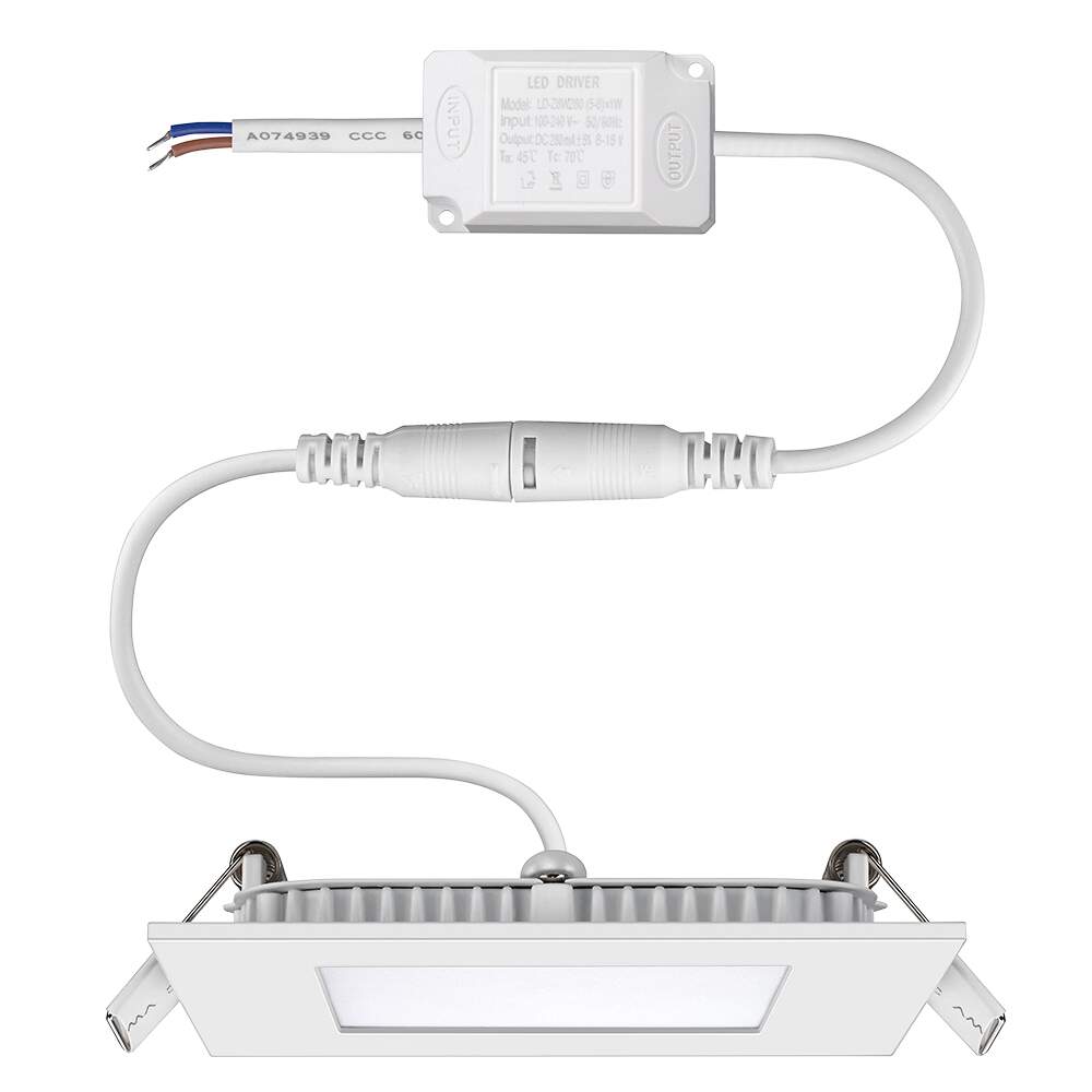 PAINEL LED EMBUTIR 24W 30CM 6500K ELGIN