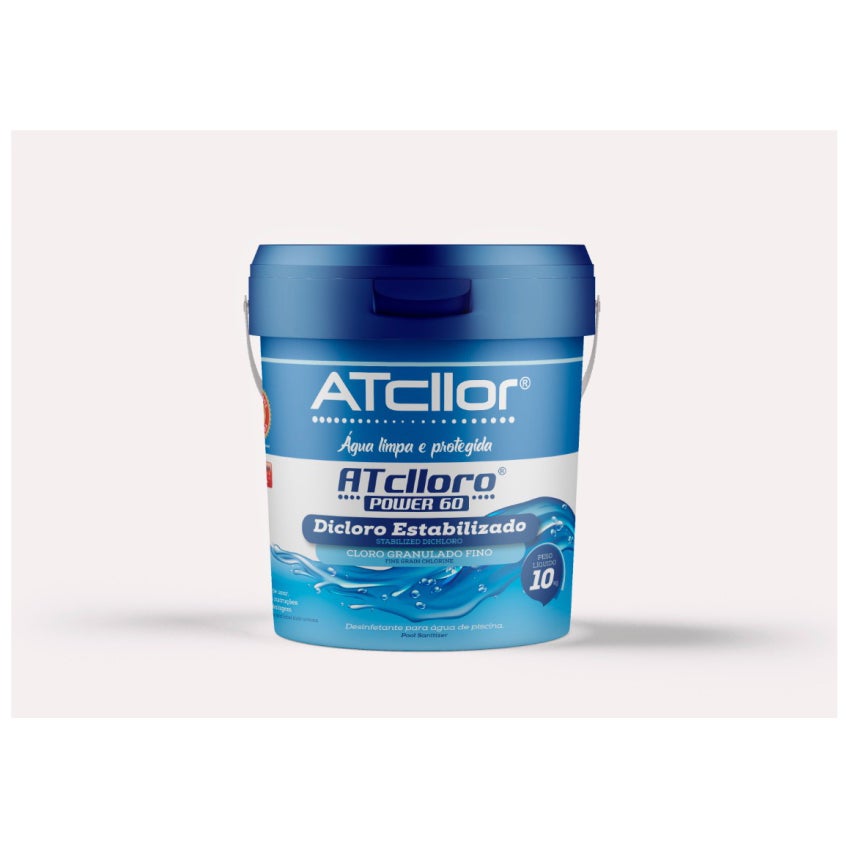 CLORO PISCINA CONCENTRADO 10KG POWER60 ATCLLOR #II