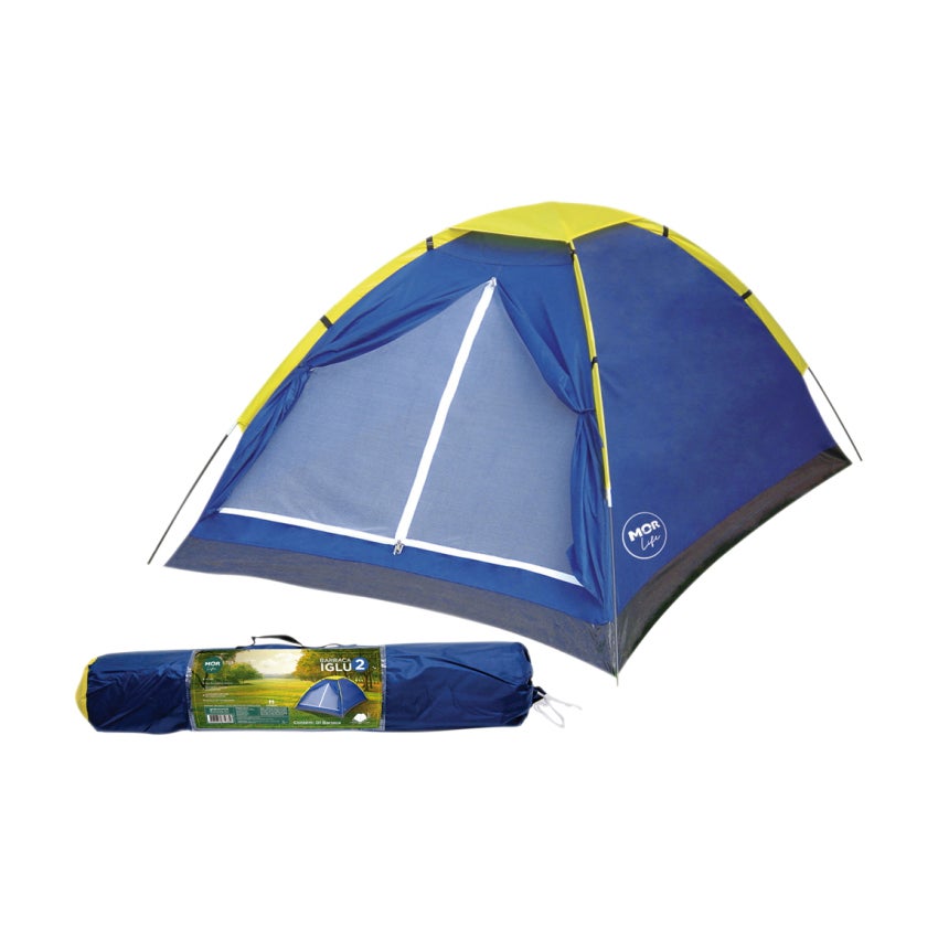 BARRACA CAMPING IGLU 04 PESS 2.10X2.10X1.30MT MOR