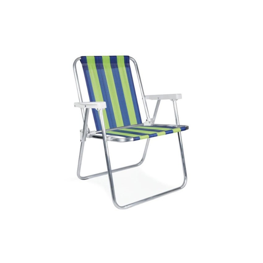 CADEIRA PRAIA ALTA ALUM MOR