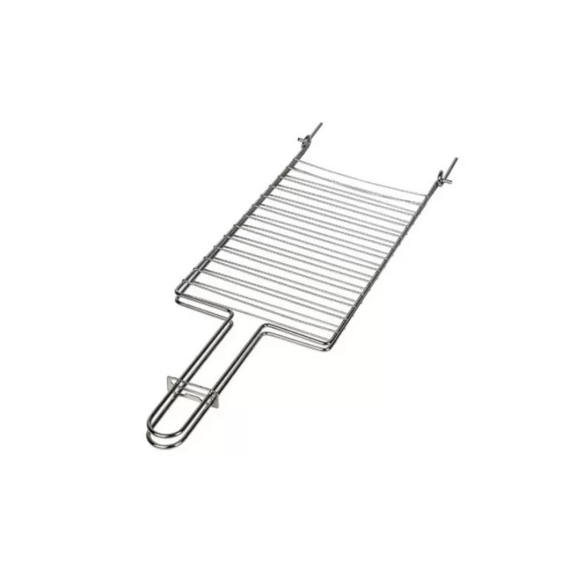 GRELHA CHURRASC DUPLA 20X70CM PARRILA MOR
