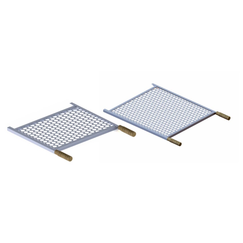 GRELHA CHURRASC 40X40CM GALV COMPREL