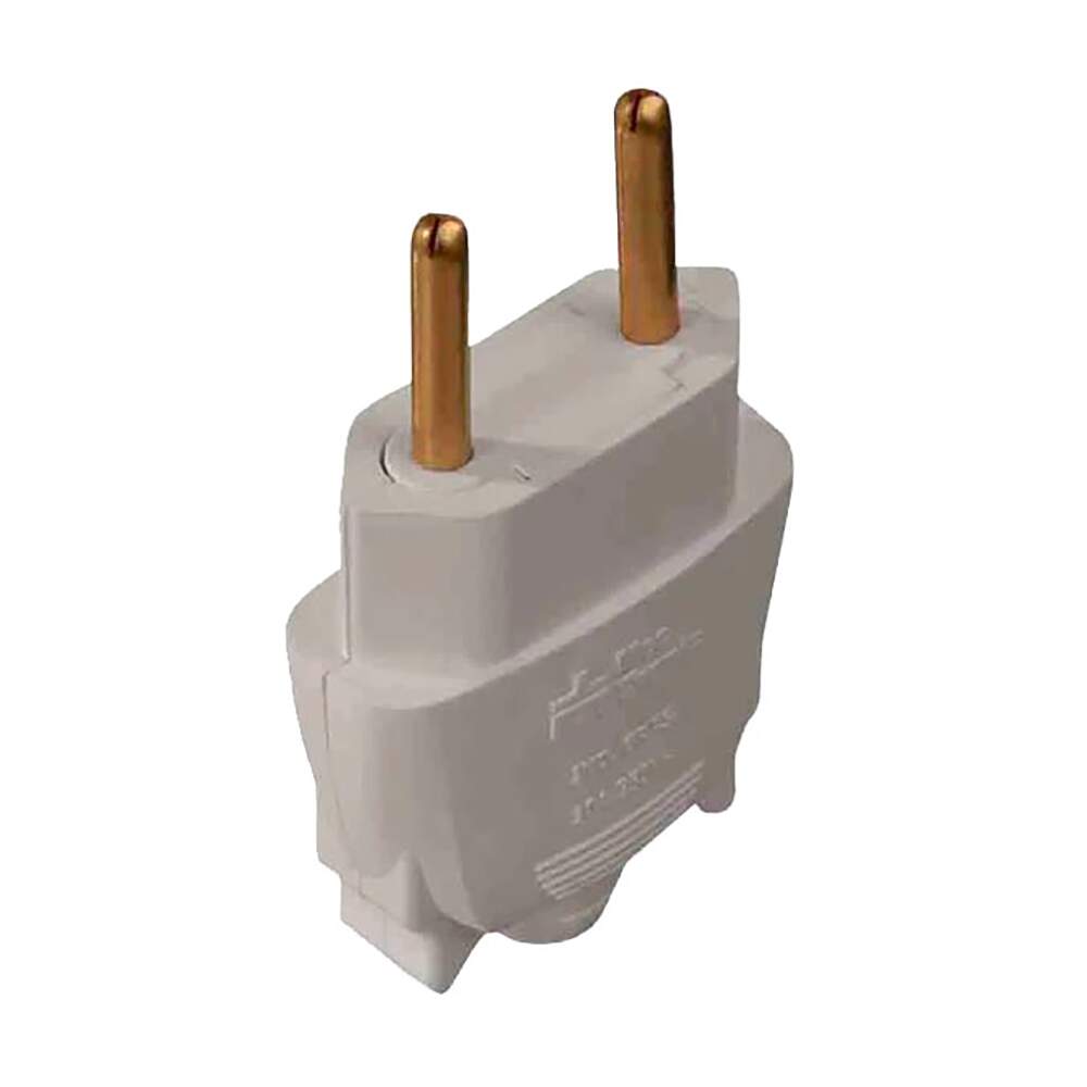 PINO MACHO 2P 10A CZA 180° MECTRONIC