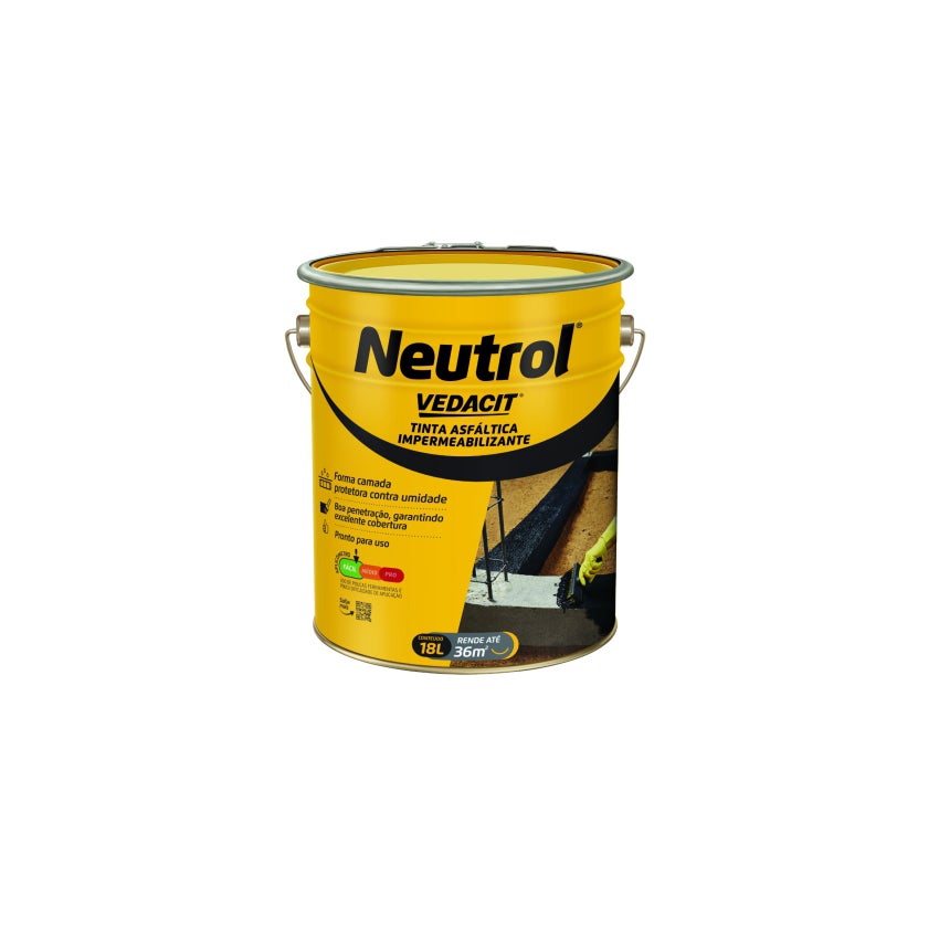 IMPERM P/ LAJE NEUTROL 18L PTO VEDACIT