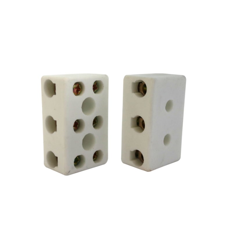 CONECTOR PORCELANA TRIPOLAR 10MM OPER