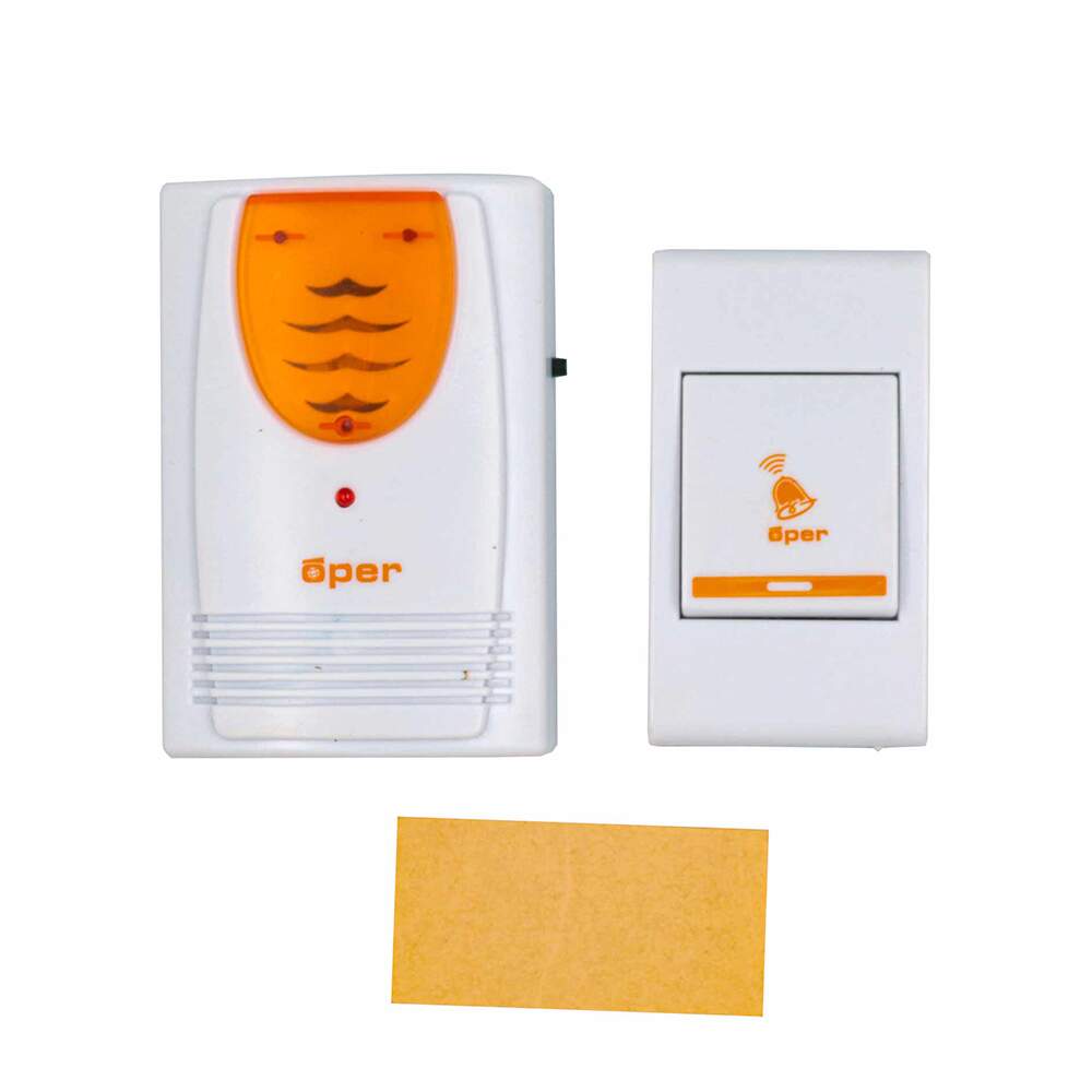 CAMPAINHA S/FIO ALCANCE 040MT S/PILHA OPER