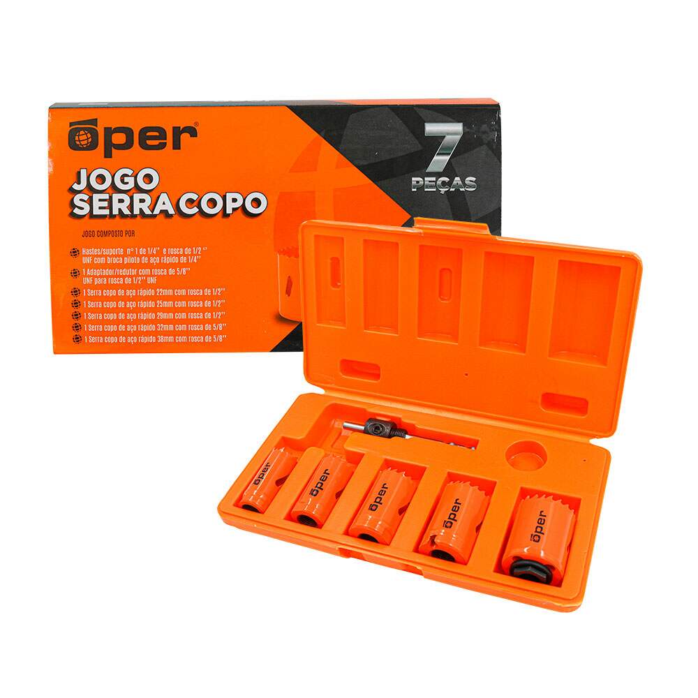 JOGO SERRA COPO 07PCS OPER