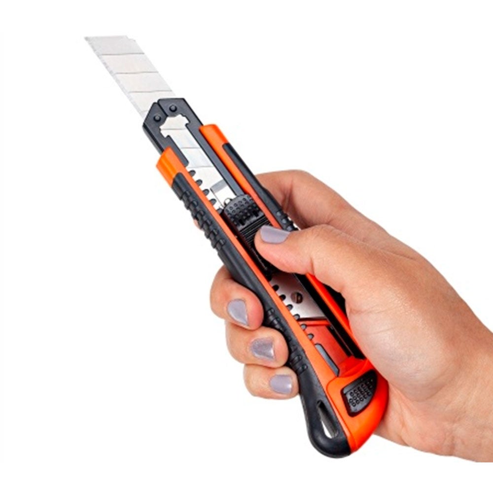 ESTILETE EMBOR 18MM LARGO C/5 LAMINAS ROBUST