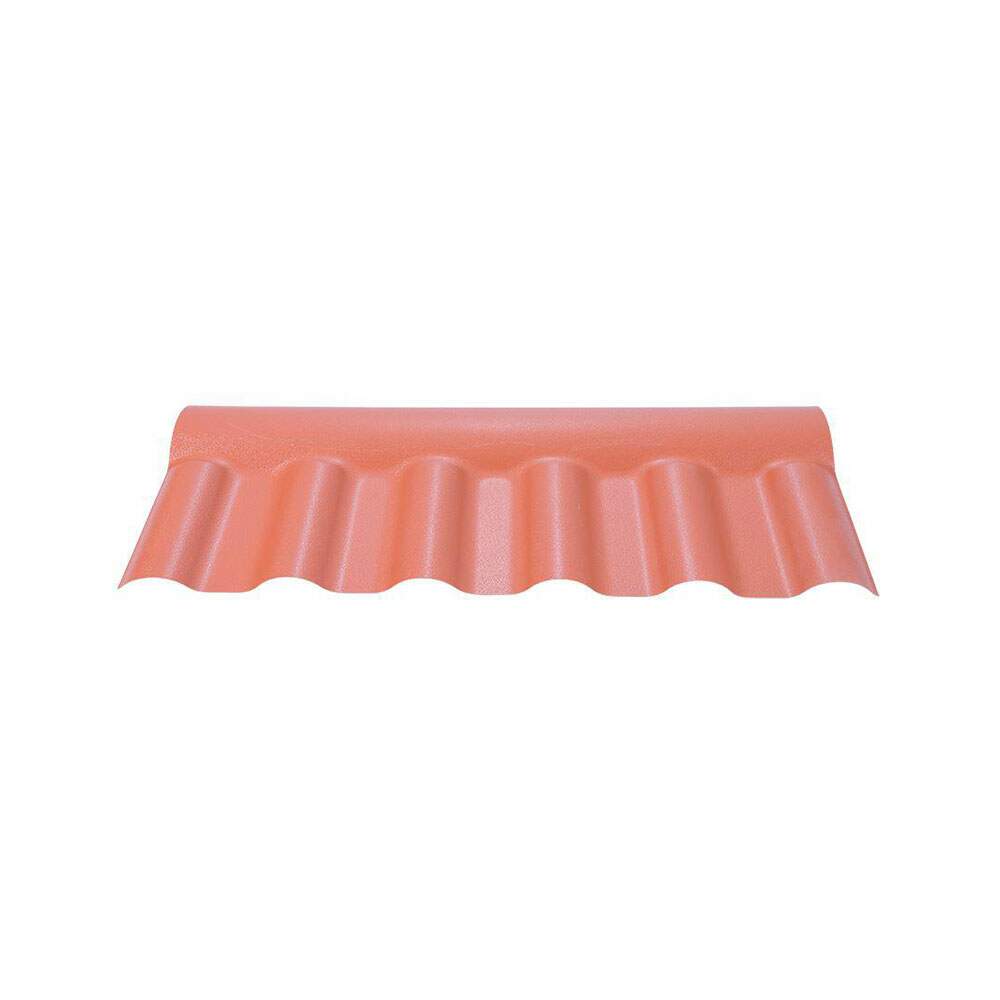 TELHA CUMEEIRA COLONIAL PVC TERRACOTA PLAN AFORT