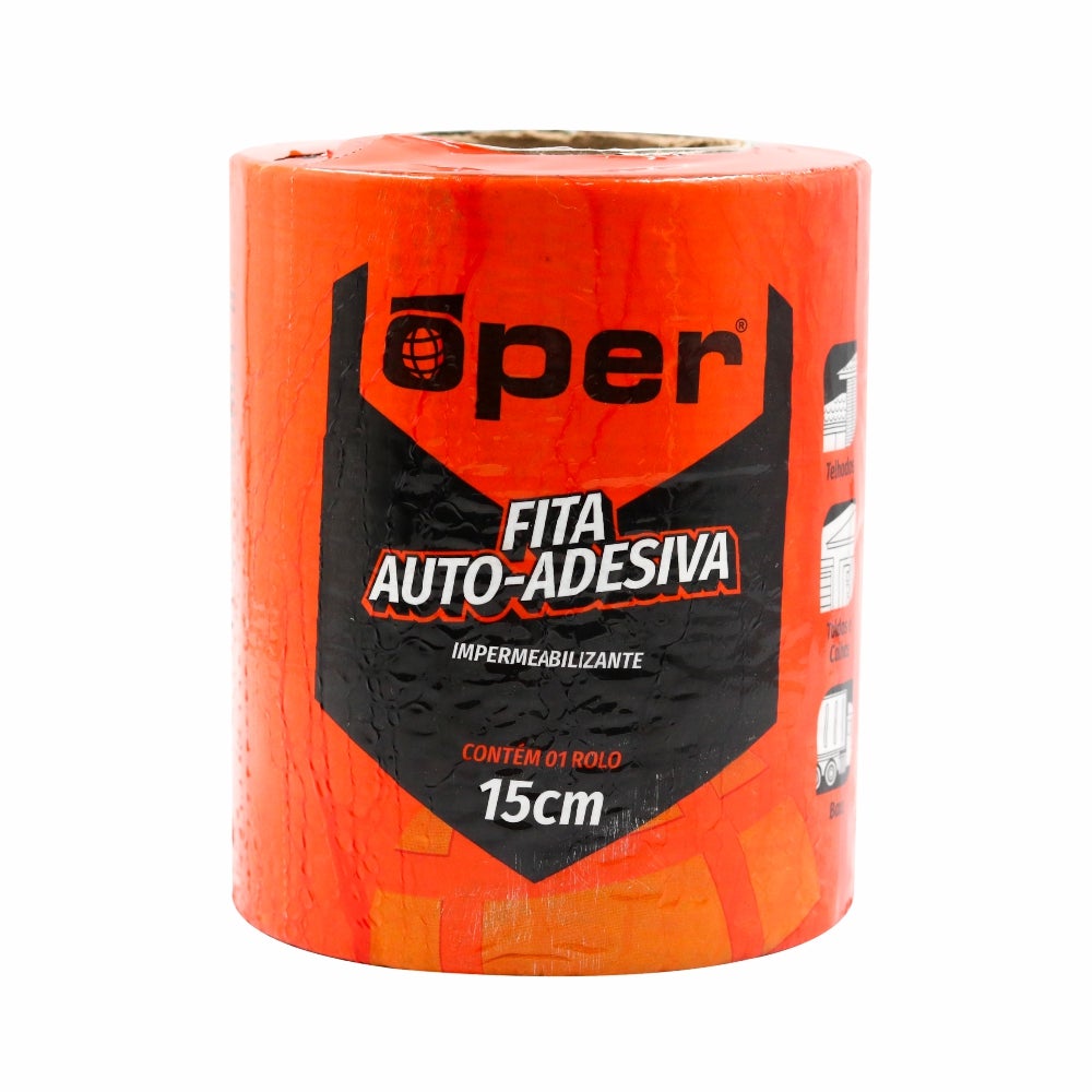 IMPERM FITA 015CM 10MT ALUM OPER