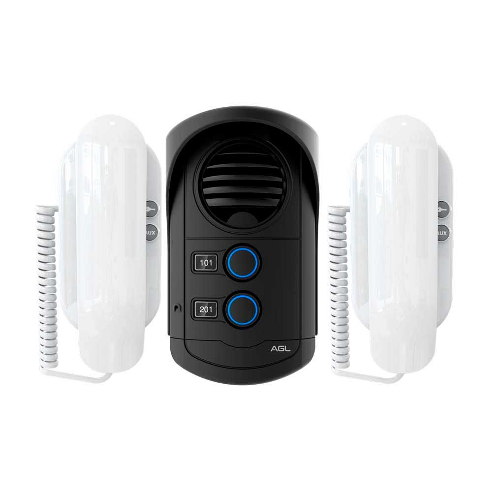 PORTEIRO ELET COLETIVO 2 PONTOS S-300 SLIM AGL