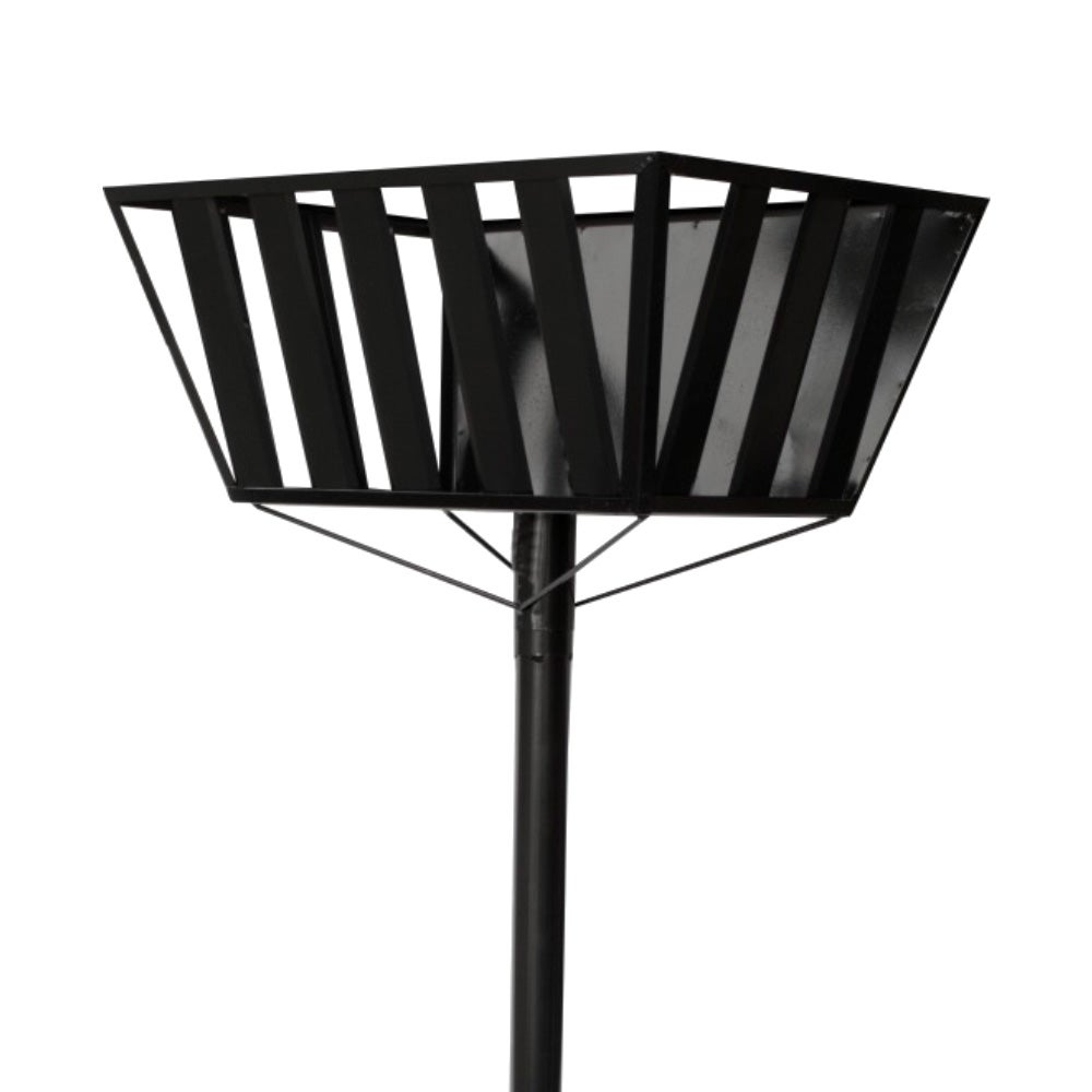 LIXEIRA IMPERIAL C/PEDESTAL 28CM DRAGAO