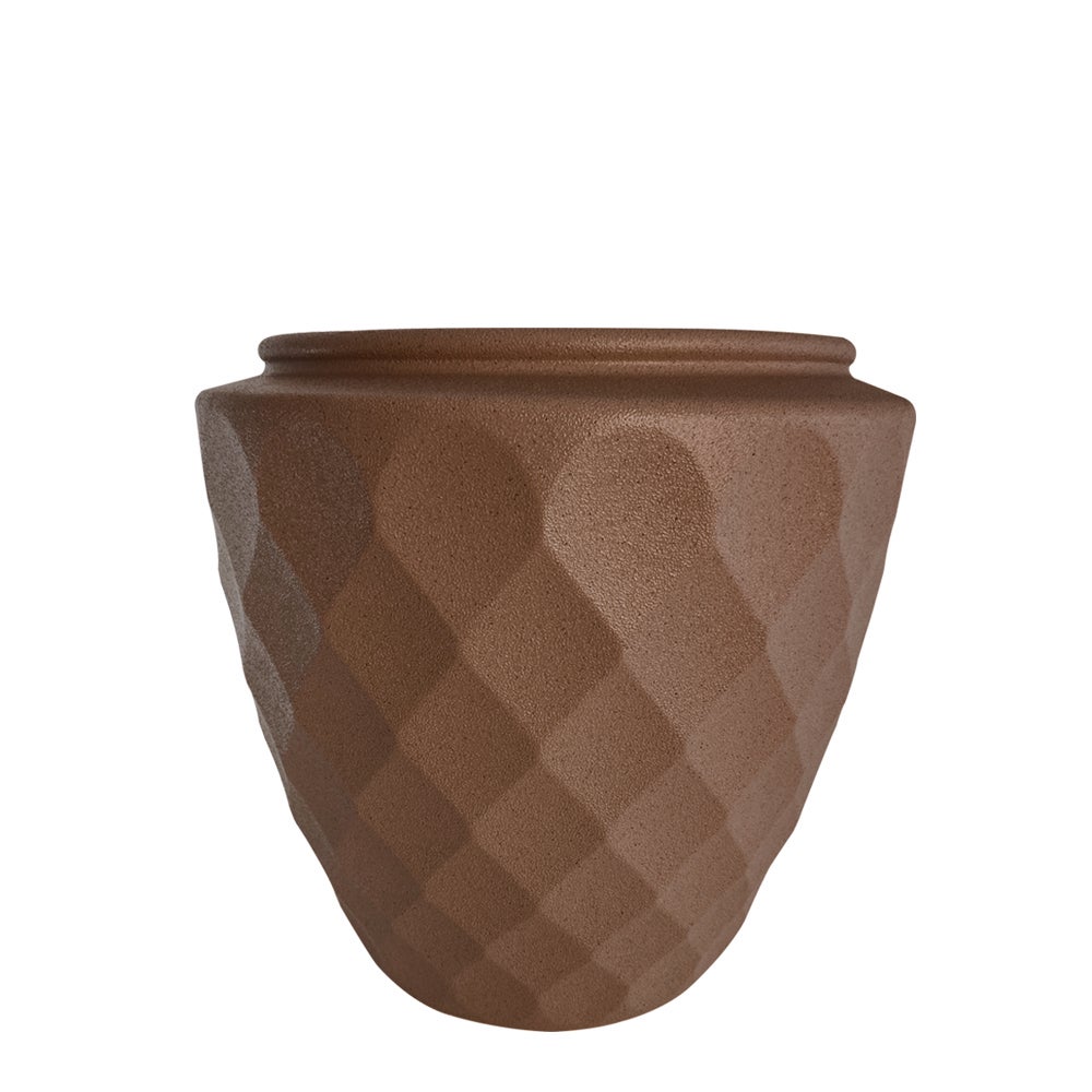VASO 35L DIAMANTE TERRACOTA ANTARES