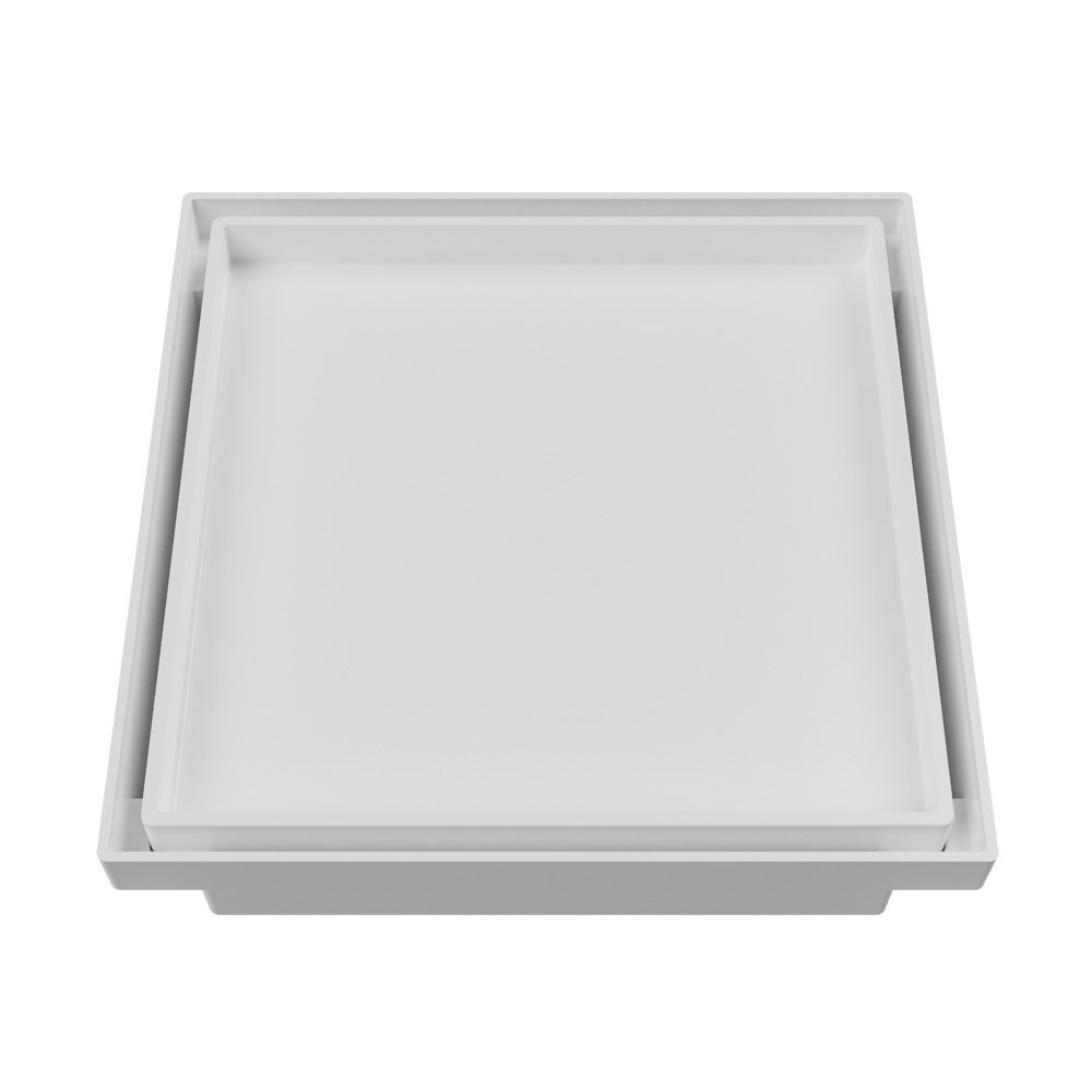RALO QUAD OCULTO 10X10 BCO PLAST ASTRA