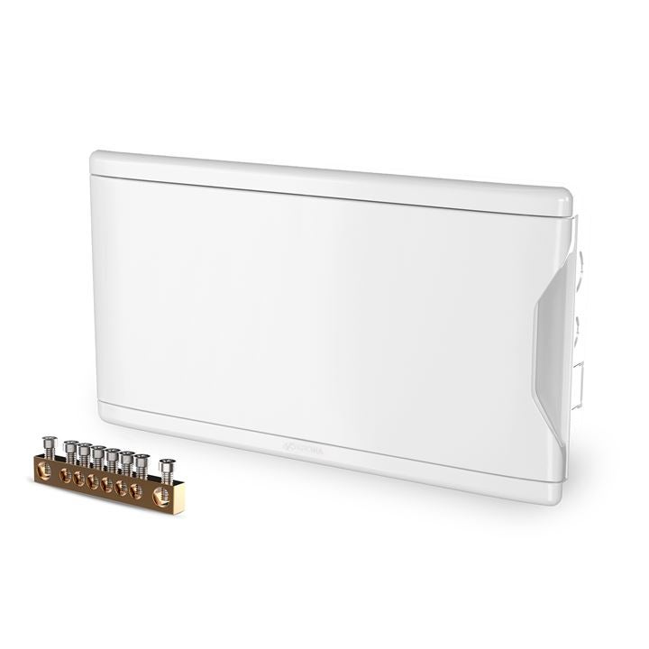 QUADRO DISJUNT EMBUTIR 16D/11N C/BARR BCO KRN