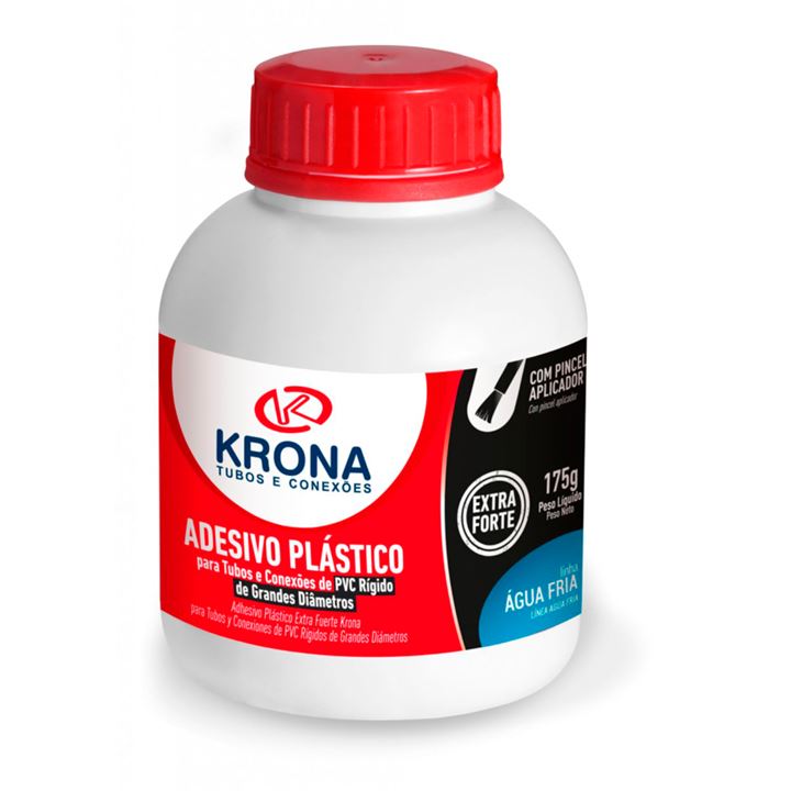 COLA PVC 175G C/PINCEL EXTRA FORTE KRN