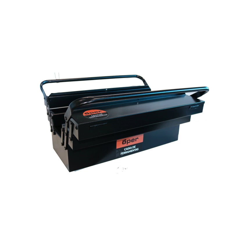 CAIXA FERRAMENTA METAL 03 GAVETAS 40X20X15 OPER