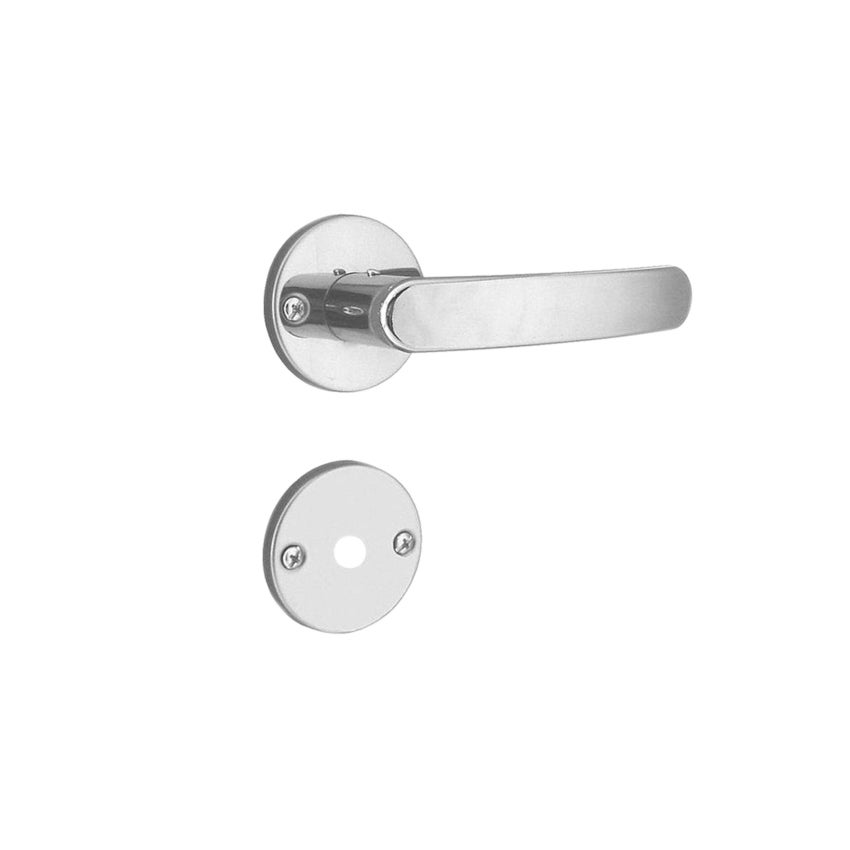 FECHADURA BANHEIRO ALAV ROSET REDONDA INOX ALIANCA