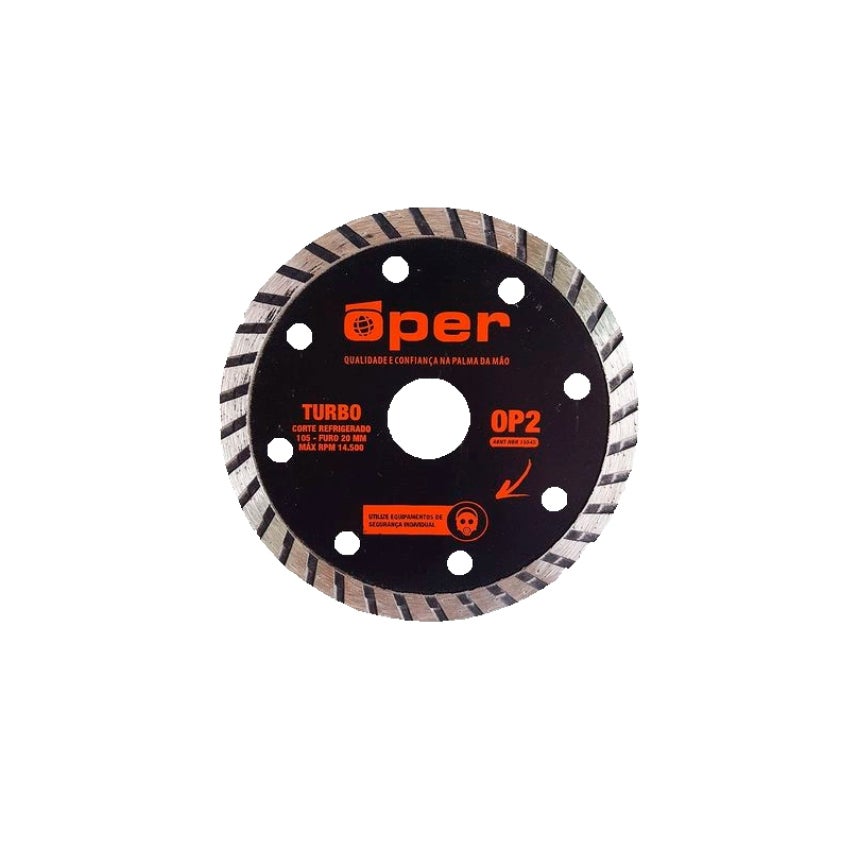 DISCO DIAMANTADO PORCELANATO 4 EXTRA FINO OPER