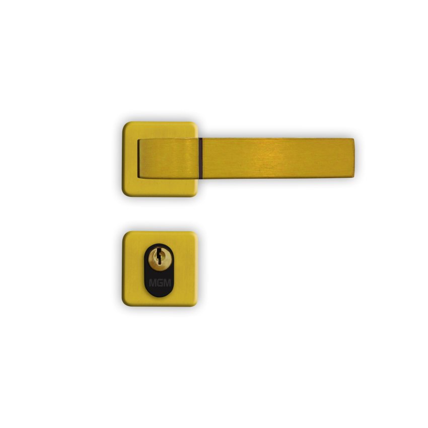 FECHADURA EXT ALAV ROSET QUAD BRONZE MGM