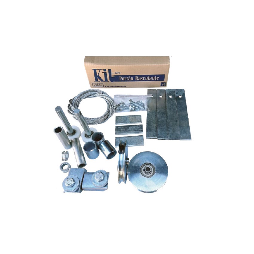 ROLDANA INSTALACAO PORTAO COMPLETO 4 STS