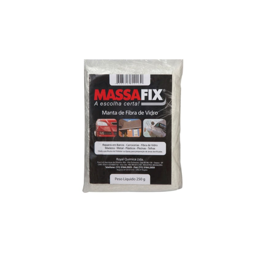 MANTA FIBRA VIDRO 250G MASSAFIX