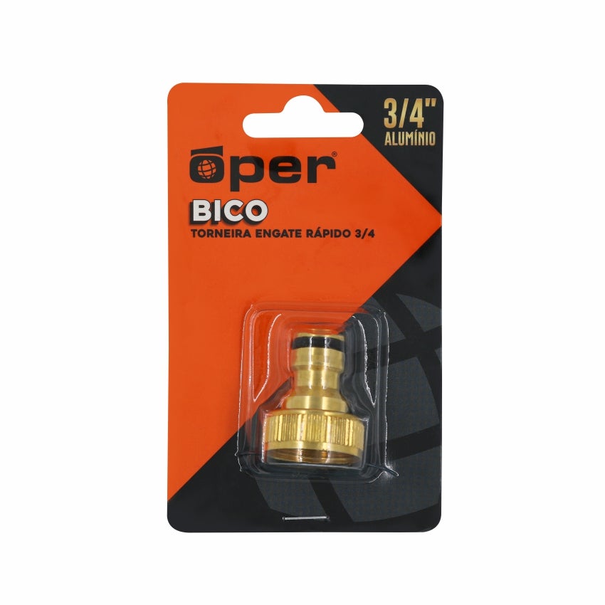 BICO P/TORN 3/4 ENGATE RAPIDO ALUM OPER