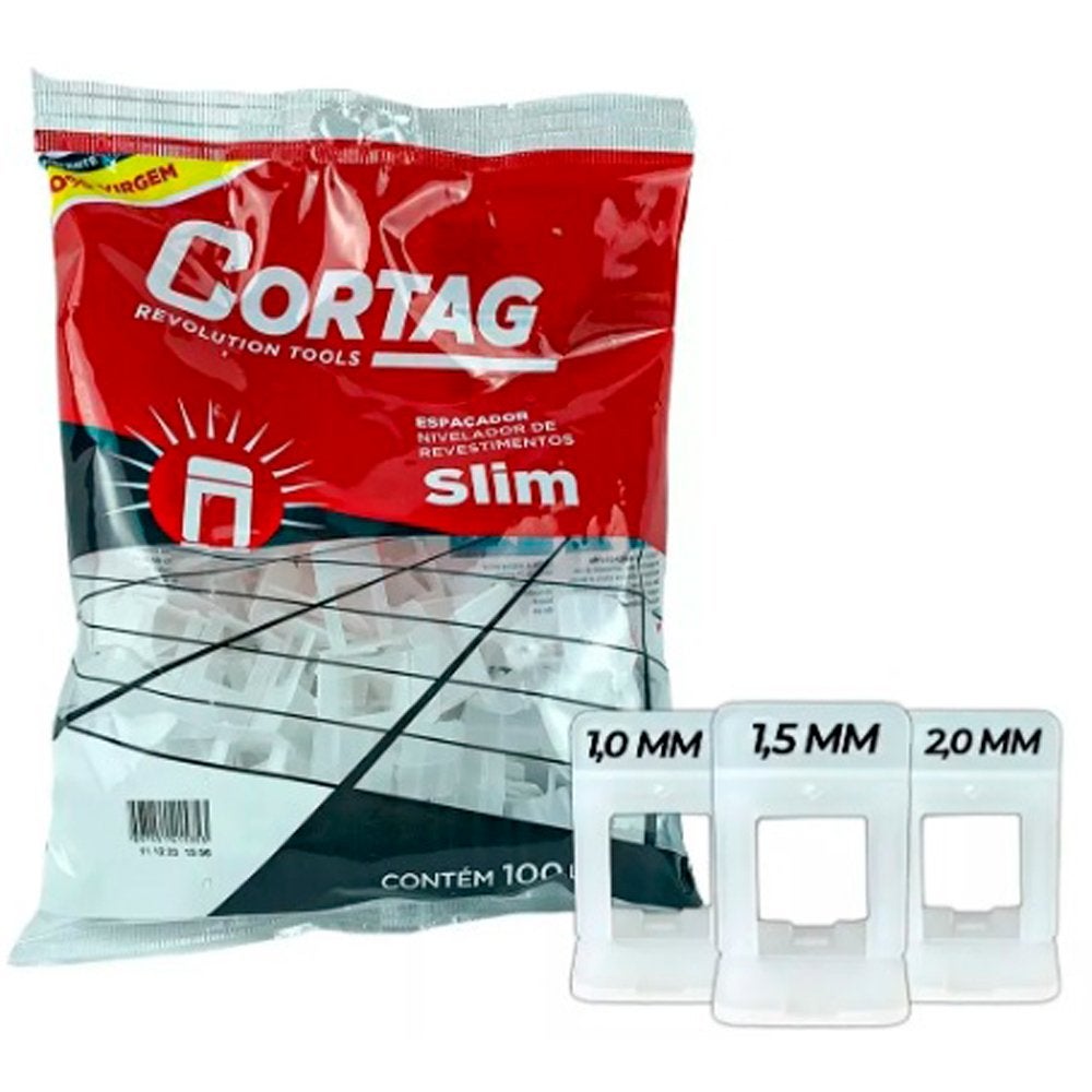 ESPACADOR NIVEL PISO SMART 01.00MM C/100 CORTAG