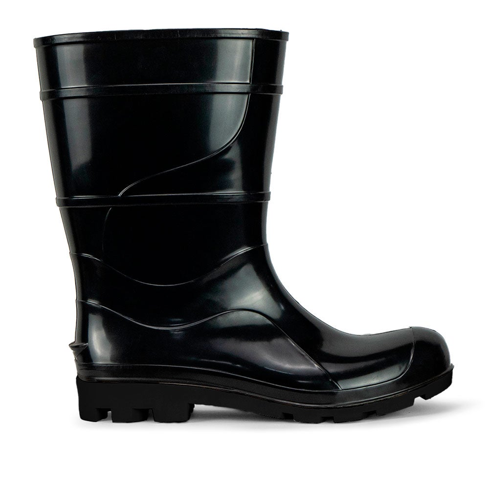 BOTA PVC CANO MEDIO S/FORRO PTA 43 CRIVAL