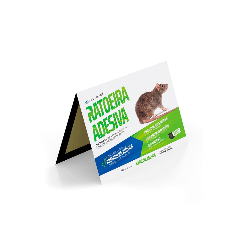 RATOEIRA ADESIVA PEGA RATO CONTROL UP