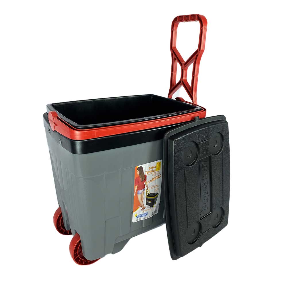 CAIXA TERMICA 34L C/RODAS ANTARES