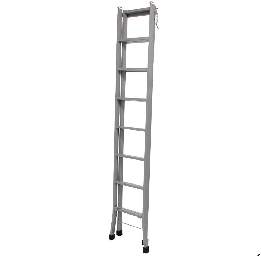 ESCADA ACO EXTENSIVA 07X02 DEG CZA DRAGAO