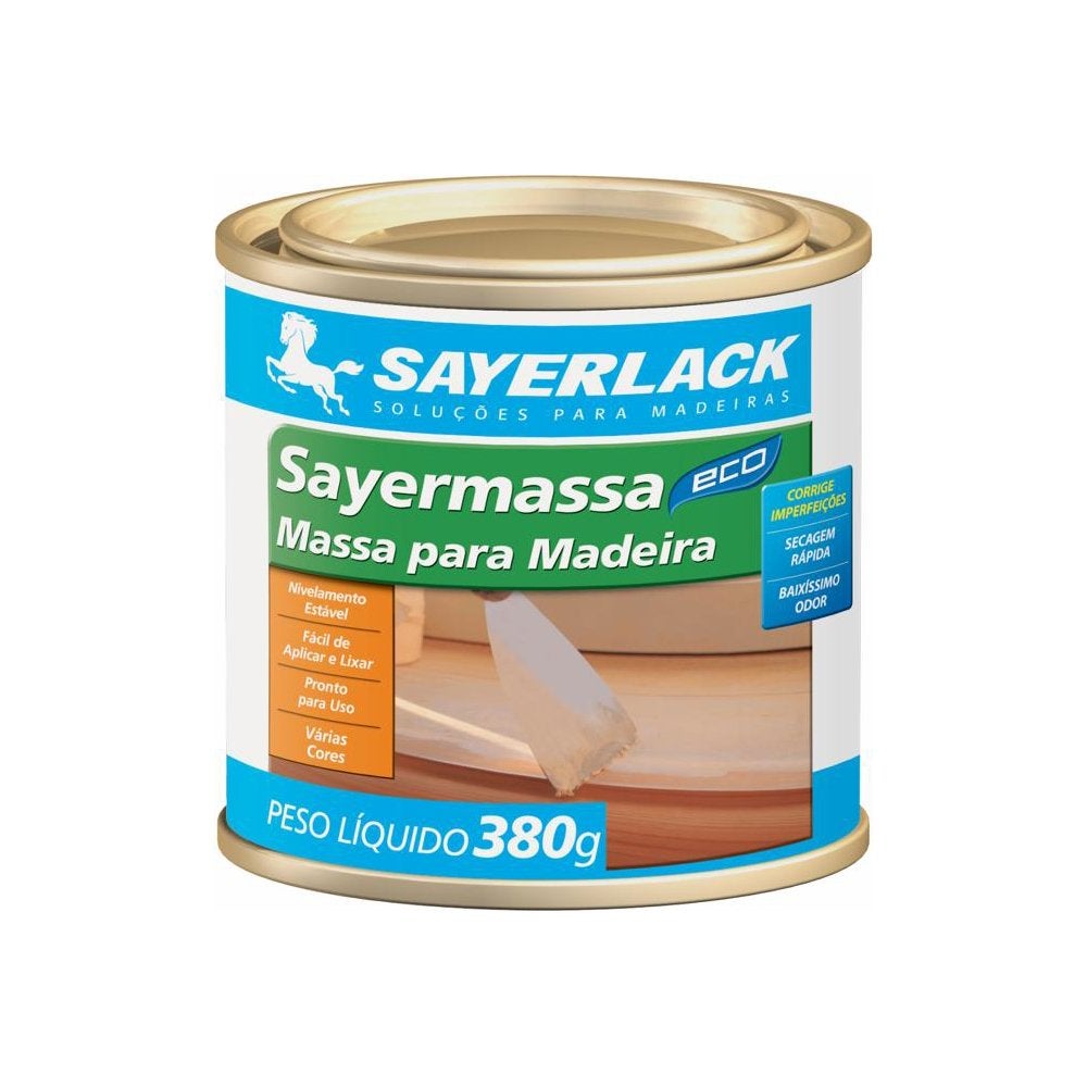 MASSA P/CALAFETAR 380G MADEIRA MARFIM SAYERLACK