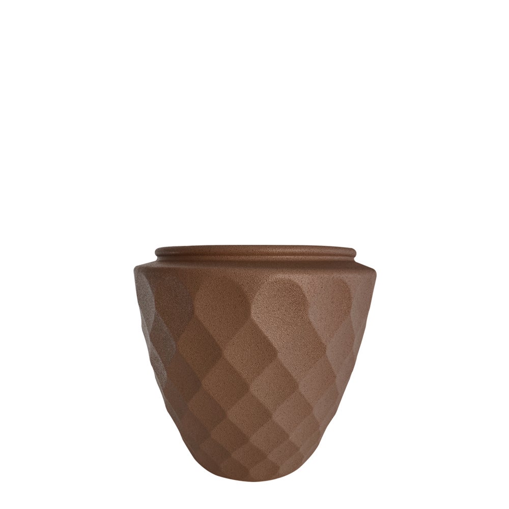 VASO 13L DIAMANTE TERRACOTA ANTARES